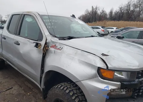 2019 Chevrolet Silverado 1500 Custom Trail Boss from USA, damaged, VIN 1GCRYCEF3KZ374566